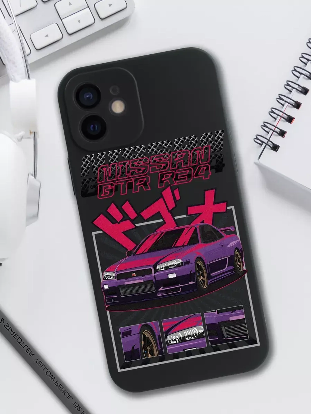 Чехол на iPhone 12 с принтом