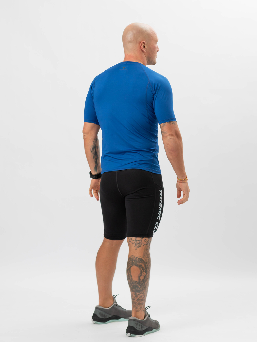 Спортивная футболка DRI FIT реглан TOTEMIC CLO василек