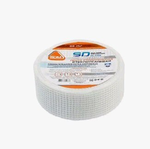 Серпянка стекл.самокл. 100мм*45м  SD-Glass  Профи  SDM