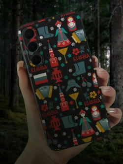 Чехол на Samsung A55 с принтом