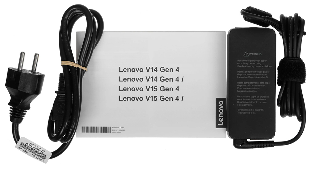 Ноутбук Lenovo V15 G4 IRU (83A100BVRU), черный в регионах России
