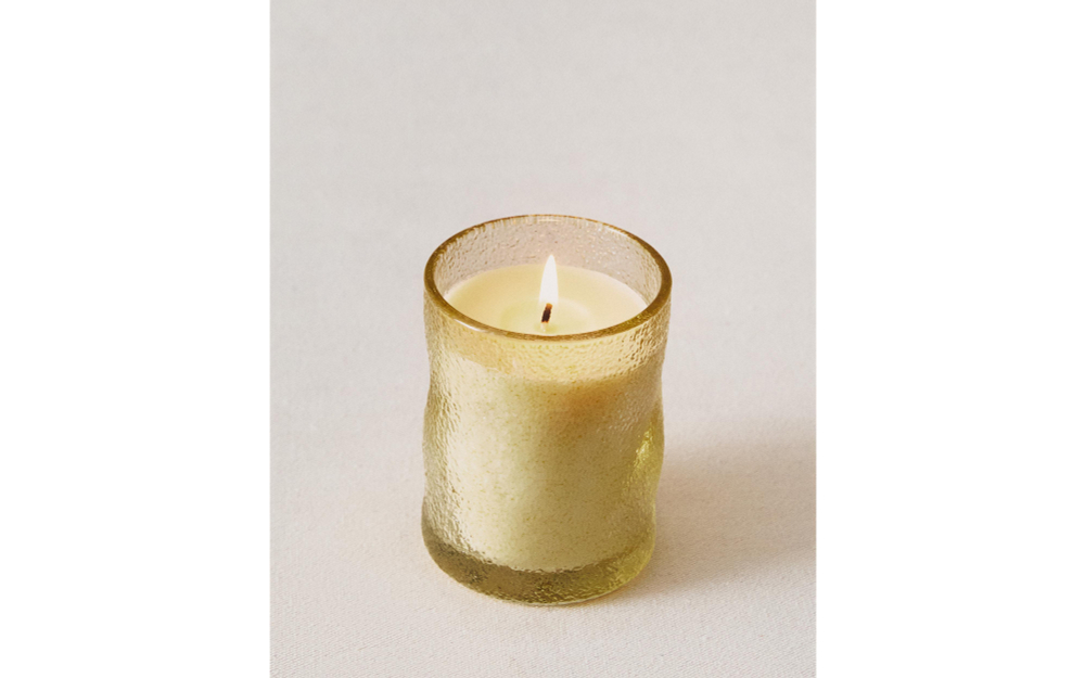 Zara Home Свеча ароматическая CITRUS PEACH 155 г, растительный воск, аромат цитрусово-фруктовый
