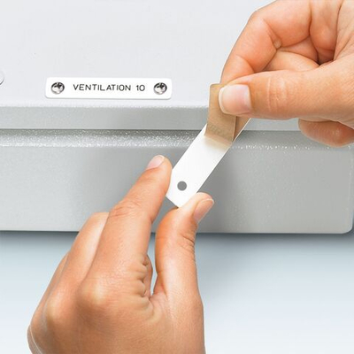 0830329 - US-EMLSP (28X10) SR - Маркировочные изделия для наклеивания, крепления с помощью винтов или заклепок