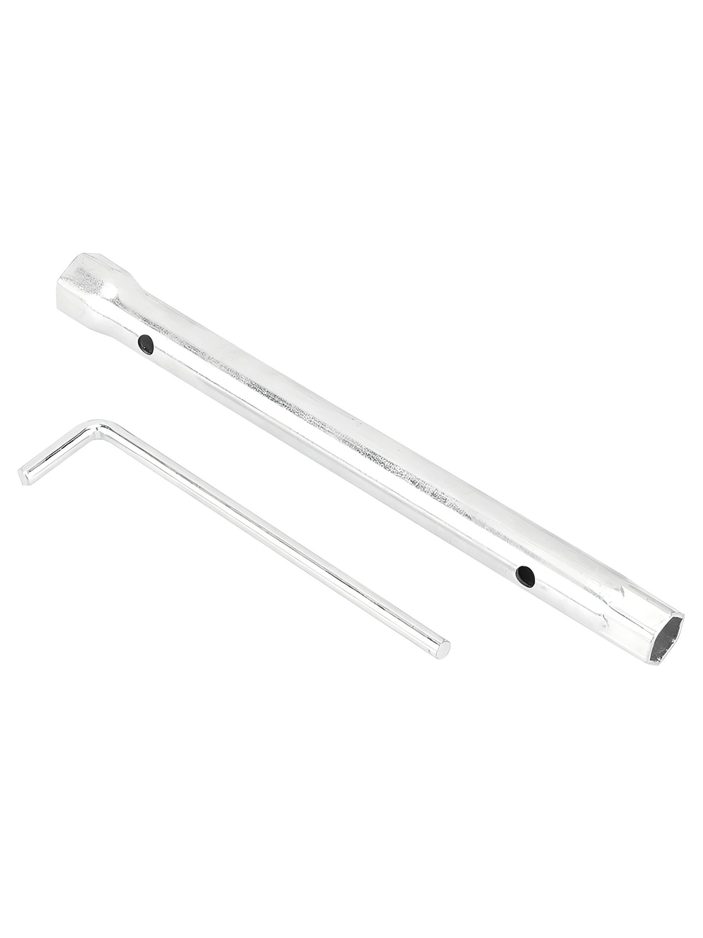 Свечной ключ на 16х21 мм трубчатый двусторонний удлиненный , 19,5 см