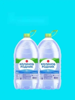 Вода негазированная Калинов Родник минеральная, 2 шт х 6 л