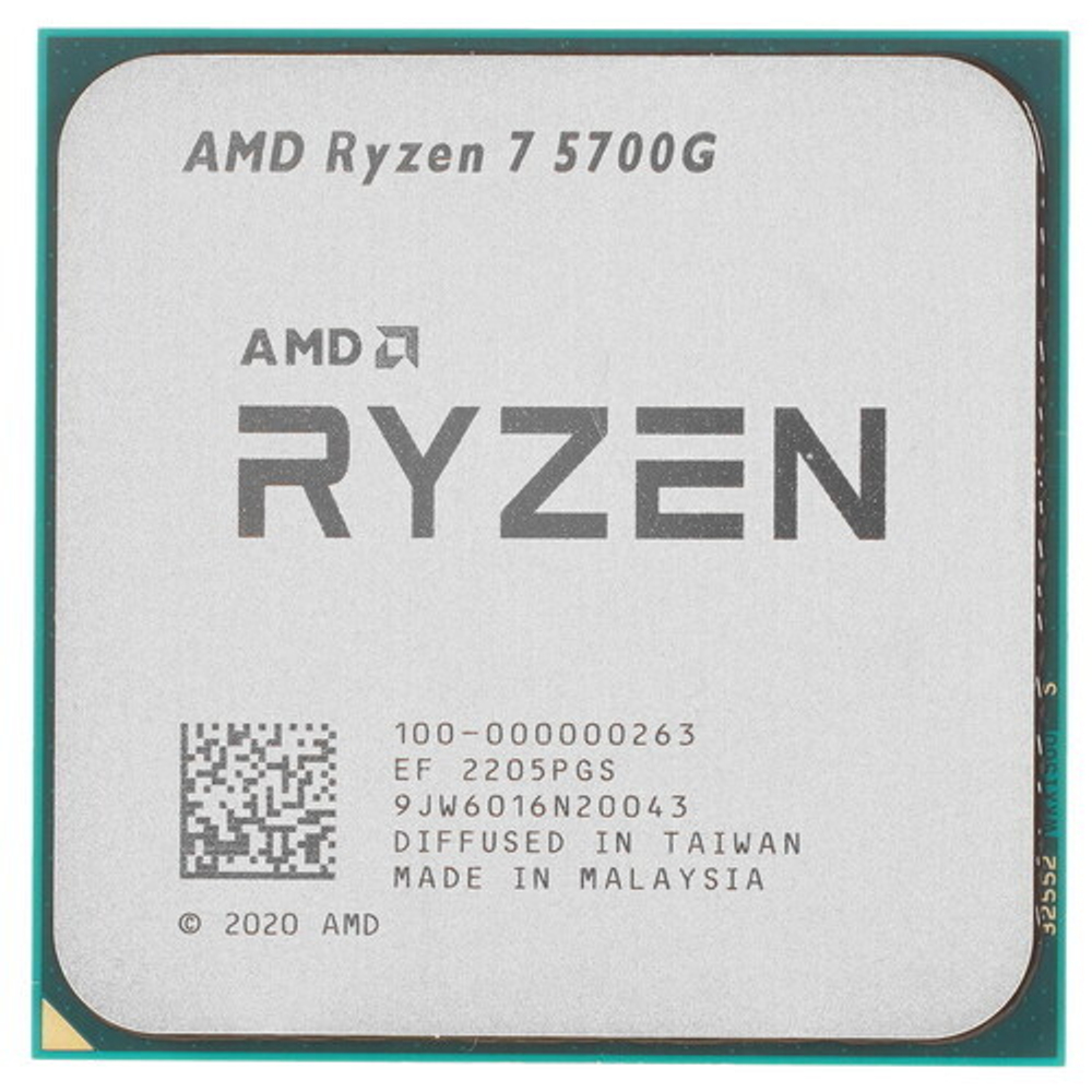 Процессор AMD Ryzen 7 5700G, AM4, OEM (100-000000263)