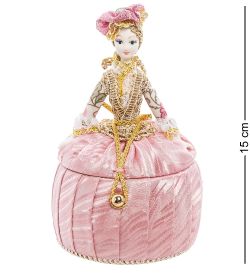 Народные промыслы RK-732/ 5 Кукла-шкатулка «Дама в вечернем платье»