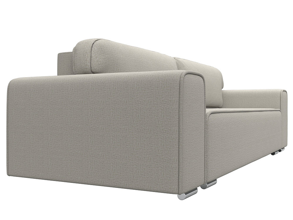 Диван прямой Лига-029, Амур 02 РОГОЖКА бежевый