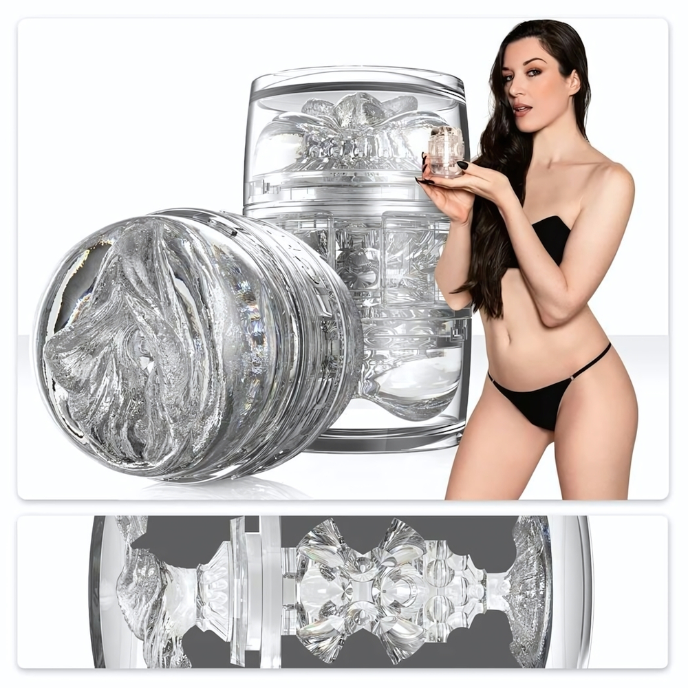 Мастурбатор Fleshlight Quickshot Stoya - вагина и анус (Цвет: прозрачный)