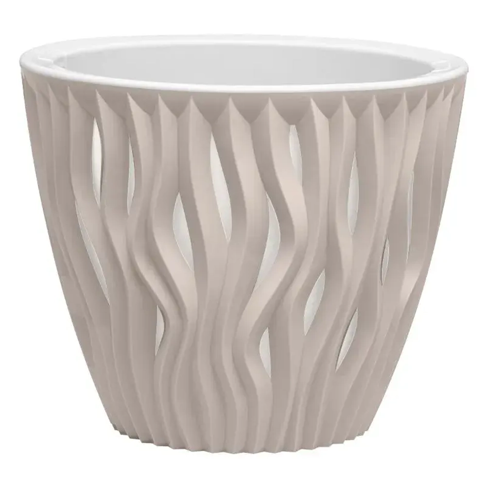 Кашпо Вдохновение (3л.) Цв. Пудровый (Арт. КШ-5424)