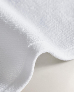 Zara Home - Набор хлопковых полотенец для рук с рисовой строчкой (комплект из 3 предметов)), белый, 30х30 см