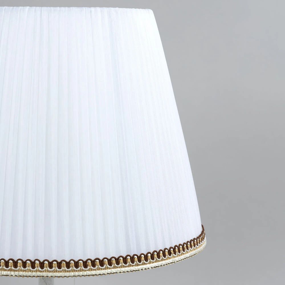 Citilux Линц CL402720 Настольная лампа патина с белым абажуром