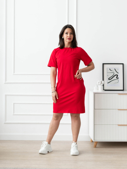 Платье спортивное укороченное