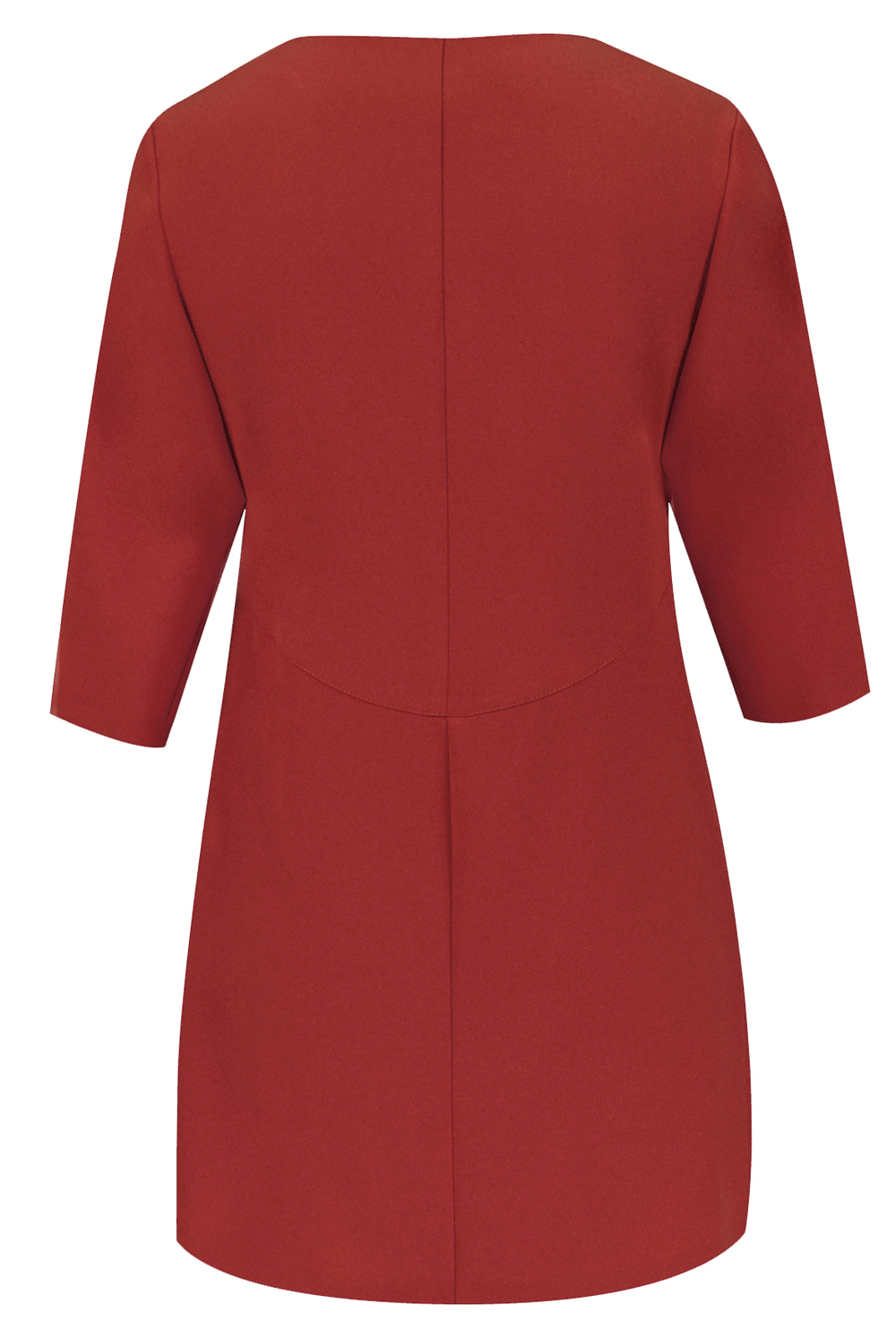 Повседневное платье 1696ЮП, красный #184Ка051696ЮП