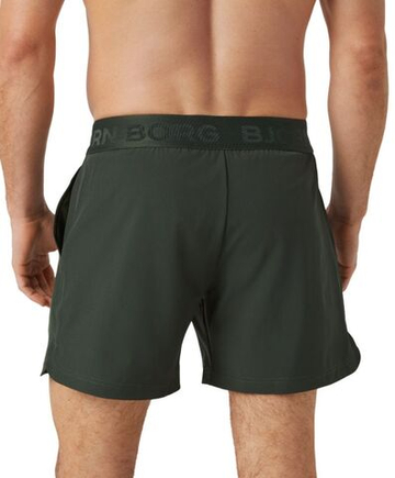 Мужские теннисные шорты Björn Borg Short - зеленый