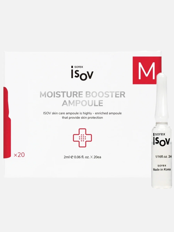Увлажняющая сыворотка Moisture Booster Ampoule, ISOV Sorex, Набор (20 шт по 2 мл)