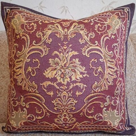 Гобеленовая наволочка "D. ЕЛИЗАВЕТА", Россия.