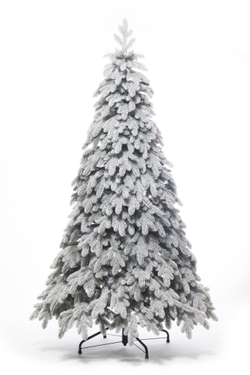 Ель Искусственная Царь елка Афродита флок 210 см