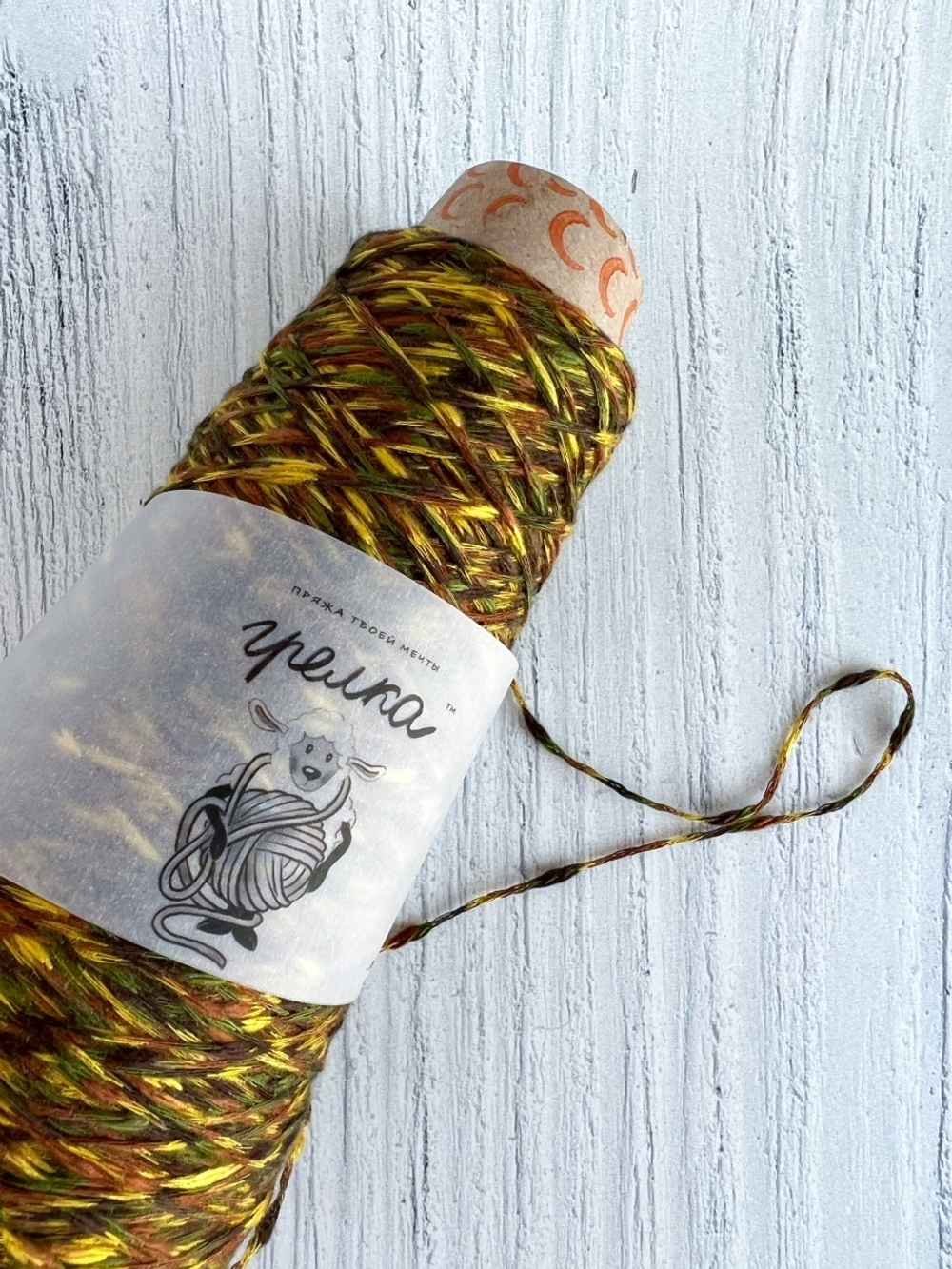 Пряжа для вязания хлопковая Stampa