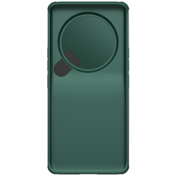 Чехол зеленого цвета с откидной защитной крышкой для камеры на Xiaomi 13 Ultra от Nillkin, серия CamShield Prop Case