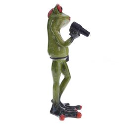 GAEM Фигурка декоративная "Лягушка", L7,5 W7 H17 см