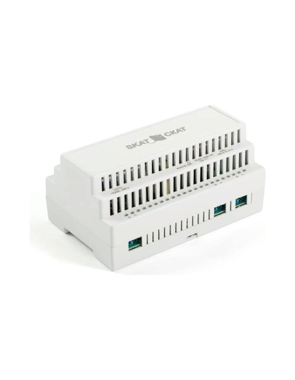 БАСТИОН SKAT-12-3.0 DIN (СКАТ ИБП-12/3-DIN) источник питания 12В 3А пластиковый корпус под DIN рейку 35 мм, МПТ (580)