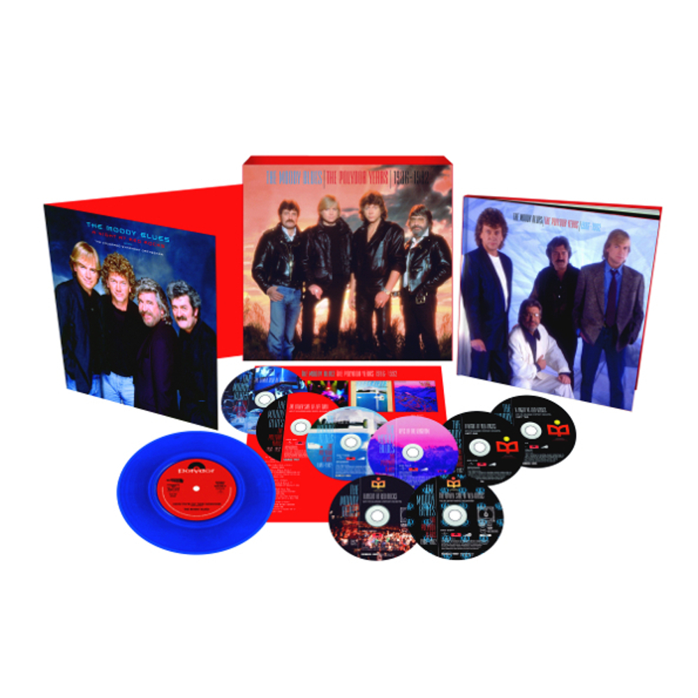 The Moody Blues / The Polydor Years 1986-1992 (6CD+2DVD+7" Vinyl Single)