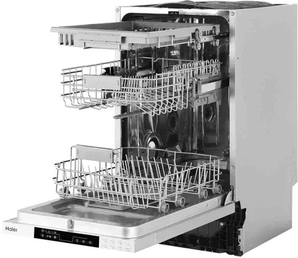 Встраиваемая посудомоечная машина 45 см Haier HDWE11-194RU (MLN)
