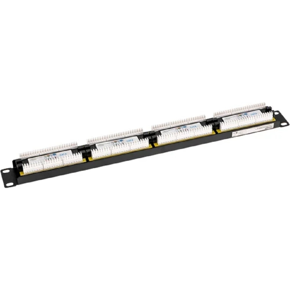 Rexant (02-0234) Панель коммутационная 19" PRO, 1U, 24 порта, UTP, RJ-45, CAT 6