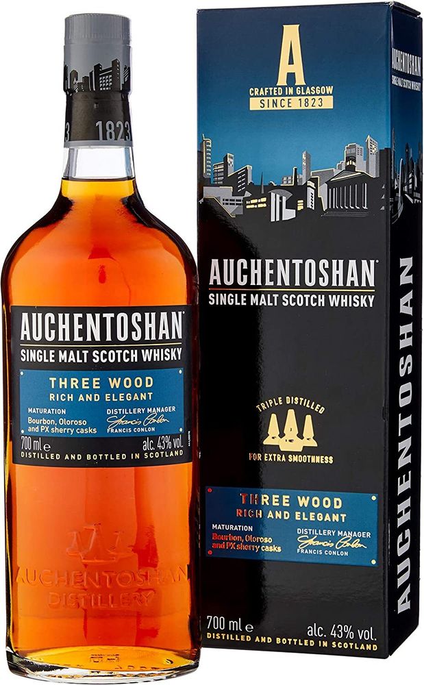 Auchentoshan, Three Wood