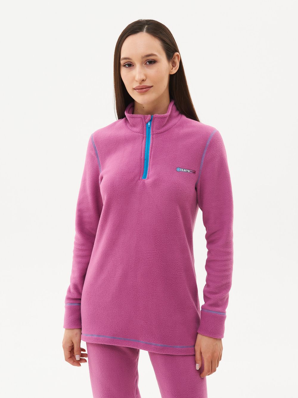 Термобелье женское Thermoline ZIP ткань Флис цвет Фиолетовый