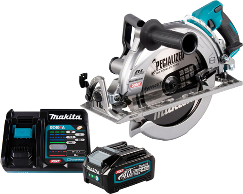 Аккумуляторная пила по дереву с комплектом питания Makita RS002GZ-191J67-0