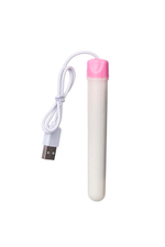 Мастурбатор с вибрацией и подогревом на креплении A-Toys со звуковым сопровождением (12 режимов) (Цвет: телесный, белый, серебряный)