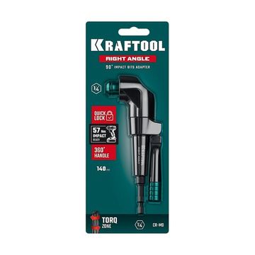 KRAFTOOL RIGHT ANGLE, 140 мм, угловая ударная насадка (26767)