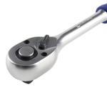 МАСТАК (010-41620H) Трещотка 1/2", 72 зубца, флажковая с кнопкой