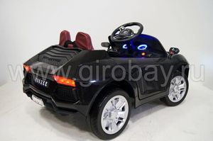 Детский электромобиль River Toys LAMBO E002EE черный фото №4