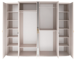 Шкаф 6 двер. "Анкара" зеркальная