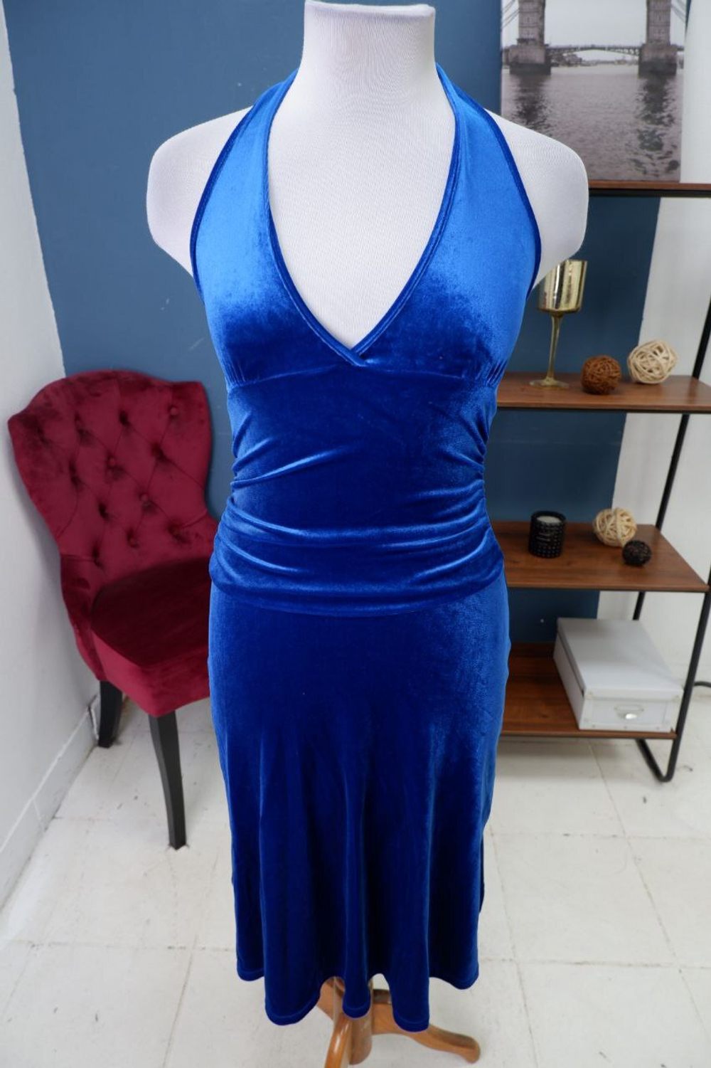 Платье вельветовое 42 размер