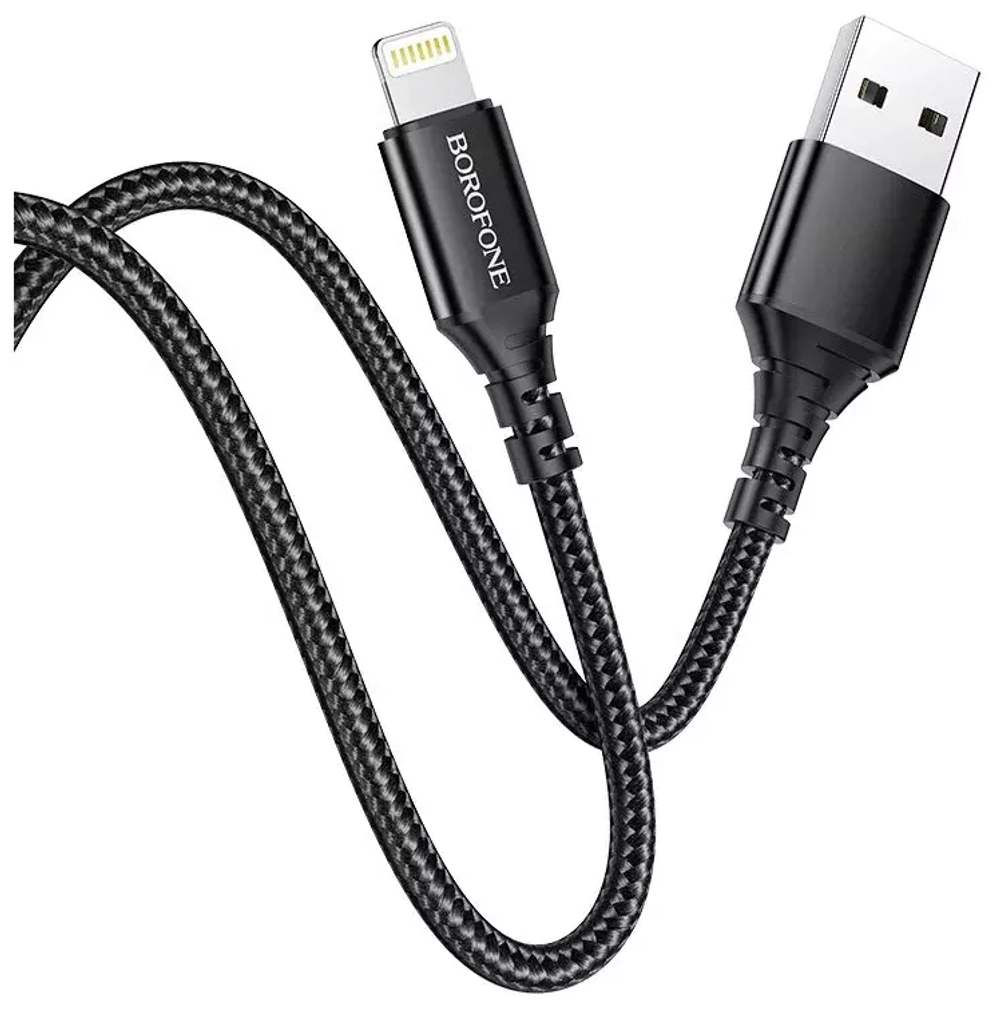 Кабель USB Lighting 2.4А BOROFONE BX54 1-метр