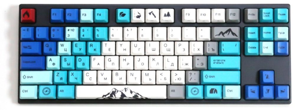 Клавиатура VARMILO VPT87 A71A050D3A5A06A007 черный