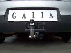 Фаркоп оцинкованный Galia R087A для Renault Megane III хетчбек 5 дверей 2008-2016, Renault Scenic III 2010-2016(паспорт и сертификат в комплекте)(без электрики)