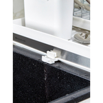 Сушилка для посуды atle раздвижная большая, белая