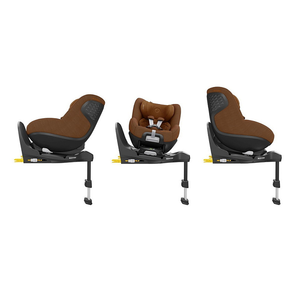Автокресло Maxi-Cosi Pearl 360 Pro 0-18 кг с базой Family Fix 360 Pro Next Authentic Cognac/коньяк