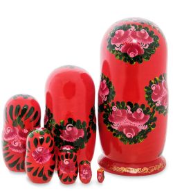 Народные промыслы МР-60/ 2-C Матрешка 7м «Злата»