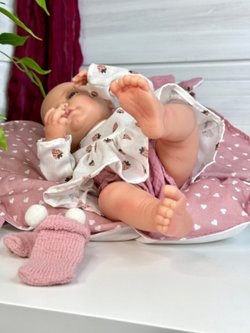 Кукла Реборн BERJUAN виниловая 45см Newborn (8125)