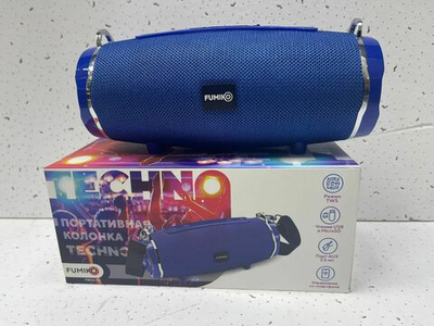Портативная колонка Fumiko Techno синяя