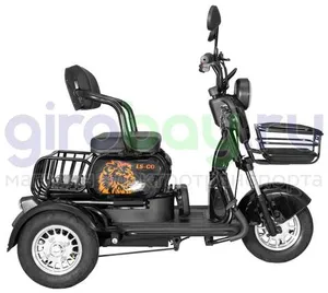 Электроскутер LS-CO KTX 1000W (60V/20Ah) - Черный фото №9