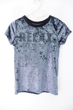 Футболка вельветовая на 12-14 лет