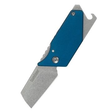 Складной нож KERSHAW Pub Pub 4036BLU c клинком из стали 8Cr13MoV, рукоять алюминий / Stainless Steel