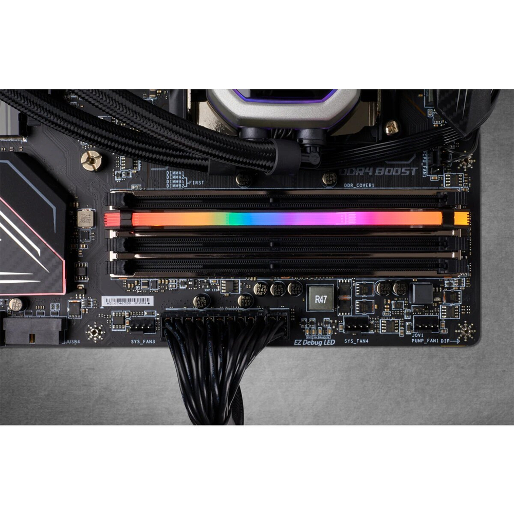 Модуль оперативной памяти ОЗУ Corsair VENGEANCE® RGB PRO 8 ГБ (1 x 8 ГБ) DDR4 DRAM 3600 МГц C18 — черный